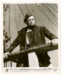 1m641 MOBY DICK 8x10 still '56 John Huston, great image of Gregory Peck as Captain Ahab!