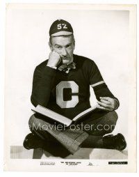 1m645 MR. BELVEDERE GOES TO COLLEGE 8x10 still '49 cool image of Clifton Webb in title role!