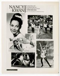 1m656 NANCY KWAN 8x10.25 still '61 cool montage of scenes from Flower Drum Song!