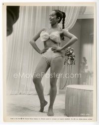 1m654 NANCY KWAN 8x10 still '61 sexy full-length barely dressed portrait from Flower Drum Song!