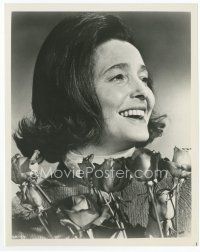 1m673 PATRICIA NEAL 8x10.25 still '68 smiling portrait with flowers from The Subject Was Roses!