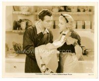 1m677 PERSONAL PROPERTY 8x10 still '37 sexy Jean Harlow shows Robert Taylor dirty dishes!