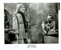 1m685 PLANET OF THE APES 8x10 still '68 Charlton Heston with Maurice Evans as Dr. Zaius!