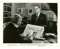 1m692 PROFESSOR BEWARE 8x10 still '38 man shows Harold Lloyd he made the front page of the paper!