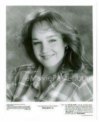 1m693 PROJECT X 8x10 still '87 cool headshot portrait of young Helen Hunt!