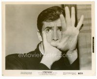 1m695 PSYCHO 8x10 still '60 Alfred Hitchcock directed classic, cool image of Anthony Perkins!
