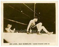 1m733 SCHMELING-LOUIS 8x10 still '36 fallen boxer Joe Louis tries to stand up in ring!