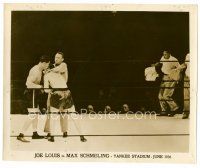 1m734 SCHMELING-LOUIS 8x10 still '36 referee breaks up boxers Joe & Max in clench in the ring!
