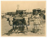 1m735 SEA BEAST deluxe 7.75x9.75 still '26 great image of Dolores Costello w/ox cart!