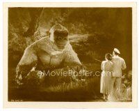 1m749 SON OF KONG 8x10 still '33 Ernest B Schoedsack, Frank Reicher & Helen Mack w/baby giant ape!