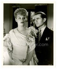 1m785 TWO SMART PEOPLE 8x10 still '46 Jules Dassin directed, Lucille Ball w/ Elisha Cook Jr.!