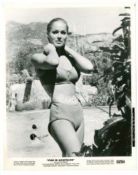 1m787 URSULA ANDRESS 8x10 still '63 sexy actress in bikini in Fun in Acapulco!
