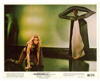 1m026 BARBARELLA color 8x10 still '68 Roger Vadim, sexiest Jane Fonda on hands & knees!