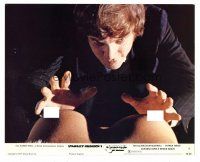 1m050 CLOCKWORK ORANGE color Eng/US 8x10 still '72 cool image of Malcolm McDowell grabbing breasts!