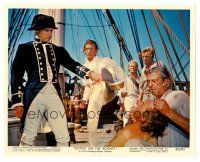 1m098 MUTINY ON THE BOUNTY color 8x10 still '62 close up of Marlon Brando on ship's deck!