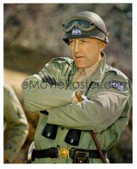 1m068 GEORGE C. SCOTT color 8x9.75 still '70 standing with arms crossed as General Patton!