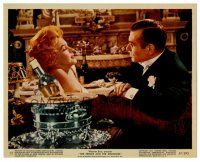 1m107 PRINCE & THE SHOWGIRL color 8x10 still '57 Olivier & sexy Marilyn Monroe by champagne bucket!