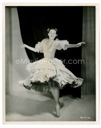1m003 AUDREY HEPBURN English 8x10 still '52 c/u in ballerina costume as Nora from Secret People!