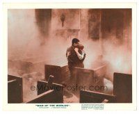 1m133 WAR OF THE WORLDS color English FOH LC R65 Gene Barry & Ann Robinson hide in church!
