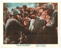 1m132 WAR OF THE WORLDS color English FOH LC R65 Gene Barry & Ann Robinson w/soldiers!