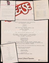 1p021 LOT OF 4 PRESSKIT SUPPLEMENTS '63 - '81 Grease, Lawrence of Arabia, Stripes, Pink Panther!