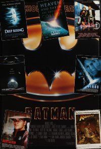 1p067 LOT OF 15 UNFOLDED ONE-SHEETS '80s-'90s Batman, Independence Day, Deep Impact + more!