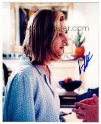 1p266 LISA KUDROW signed color 8x10 REPRO still '00s head & shoudlers portrait wearing pajamas!
