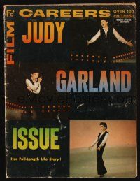 1p100 FILM CAREERS magazine '63 special Judy Garland issue, her full-length life story!