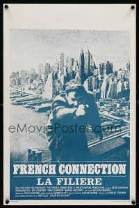 1r658 FRENCH CONNECTION Belgian '71 Gene Hackman, Ferracci art, directed by William Friedkin!