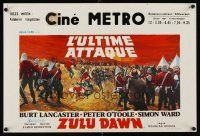 1r774 ZULU DAWN Belgian '79 Burt Lancaster, Peter O'Toole