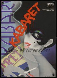 1r246 CABARET Czech 11x16 1989 cool different art of Liza Minnelli, directed by Bob Fosse!