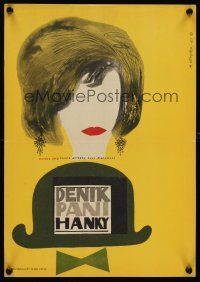 1r284 PAMIETNIK PANI HANKI Czech 11x16 '63 Stanislaw Lenartowicz, Nemecek art of woman & hat!