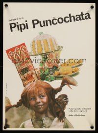 1r285 PIPPI LONGSTOCKING Czech 11x16 '71 Inger Nilsson in title role, a film for the whole family!