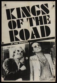 1r062 KINGS OF THE ROAD English double crown '76 Wim Wenders' Im Lauf der Zeit, Rudiger Vogler!