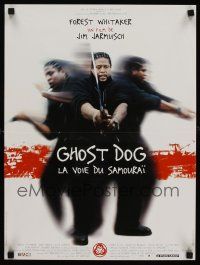 1r216 GHOST DOG French 15x21 '99 Jim Jarmusch, cool image of Forest Whitaker with katana!