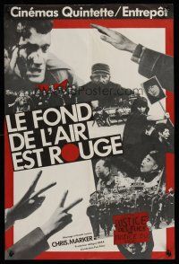 1r217 GRIN WITHOUT A CAT French 15x21 '77 Chris Marker's documentary about socialist New Left!