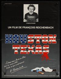 1r218 HOUSTON TEXAS French 15x21 '83 Francois Reichenbach documentary about Charles Bass!