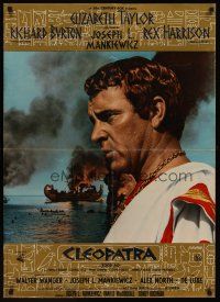 1r326 CLEOPATRA roadshow Italian lrg pbusta '63 Joseph Mankiewicz, cool image of Richard Burton!