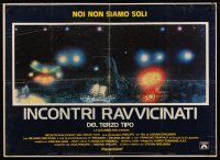 1r329 CLOSE ENCOUNTERS OF THE THIRD KIND Italian lrg pbusta '78 Steven Spielberg sci-fi classic!