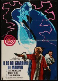 1r342 KING OF MARVIN GARDENS Italian lrg pbusta '72 Bob Rafelson, Jack Nicholson & Ellen Burstyn!