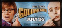 1s242 GOLDMEMBER 30sh '02 different image of Mike Meyers as Austin Powers AND Dr. Evil!