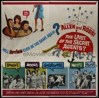 1s089 LAST OF THE SECRET AGENTS 6sh '66 Allen & Rossi, will spying ever be the same again!