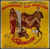 1s103 SWINGER int'l 6sh '66 super sexy Ann-Margret swings like nothing ever swung!