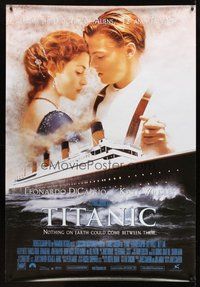 1s216 TITANIC commercial poster '97 Leonardo DiCaprio, Kate Winslet, directed by James Cameron!