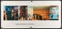 1s279 UNTIL THE END OF THE WORLD paper banner '91 Wim Wenders' Bis ans Ende der Welt, William Hurt