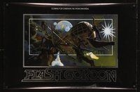 1s224 FLASH GORDON special 25x38 '80 best different artwork by Philip Castle!