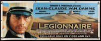 1s283 LEGIONNAIRE video vinyl banner '98 close up of Jean-Claude Van Damme in the desert!