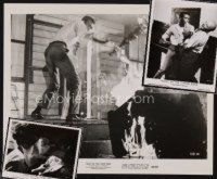 1t046 LOT OF 3 NIGHT OF THE LIVING DEAD REPRO STILLS '80s from George Romero's zombie classic!