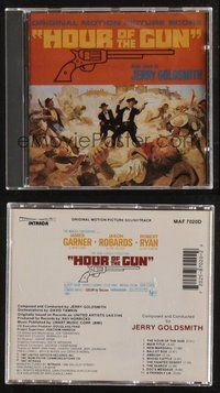 1t330 HOUR OF THE GUN soundtrack CD '91 original score by Jerry Goldsmith!