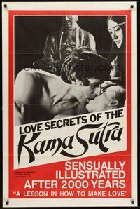 1w548 LOVE SECRETS OF THE KAMA SUTRA 1sh '70 Uschi Digard, Ann Myers & John Holmes!